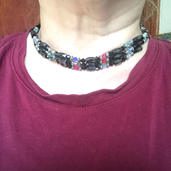 Magnetic necklace/ bracelet with beautiful beads - Picture 8 of 12